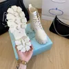 2022 Stiefel Designer Damen Martin Stiefel High Heels Sneakers Plattform Casual Luxus Leder Mode Reißverschluss Schnee Hochzeit Party Abschlussball und Knöchelgröße 35-40