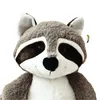 Big Tail Raccoon Plush Toy Cute Hug Bear Doll Girl Sleeping Pillow Super Lovely Animal Doll 59