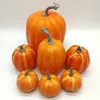 Altri articoli per feste per eventi Modello di zucca simulato Schiuma di zucca Decorazione di Halloween Festival del raccolto Mostra oggetti di scena Decorazione per feste 220829