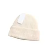 Broderie Solide Couleur Tricoté Bonnets Chapeau Hiver Chaud Ski Chapeaux Hommes Femmes Multicolore Bonnet/Crâne Casquettes Doux Élastique Laine Cap Femmes Chapeaux