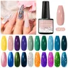 Kits d'art d'ongle Rencontrez à travers 10pcs Gel Polish Set Mix Kit de couleurs Soak Off Lampe UV Vernis hybrides Semi Permanent