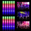 Altre forniture per feste festive 10153050 pezzi Bastoncini luminosi Bulk LED colorati in schiuma Stick LightUp Led Cheer Tube al buio per concerto 220829