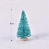 Decorazione per feste 31 Stili Accessori per micro paesaggi Alberi di Natale in resina Figure Miniatura / Giardino delle fate Figurine Casa delle bambole