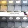 CNSunway-LED-Deckenleuchten Flush Mount 12-Zoll 30W Smart Deckenleuchten RGB Farbwechseln Sie Bluetooth WiFi App Control 2700K-6500K Dimmbare Synchronisation