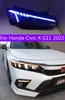 Ulepszenie reflektorów samochodowych dla Honda Civic x G11 2022 LED Turn Signal Signal Fog Reflights DRL Lights Driving Light