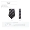 Bow Ties 20 Style Formal Business Wedding Classic Men's Tie Stripe Stripe 8cm Dress Fashion Akcesoria Mężczyzna krawat