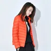Womens Down Parkas Solid Color Jackets Casual Korean Cotton Large Size S6XL Slim Pand Winter WDC8449 220829