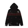 New Designer Hooded Hoodies Mens Fashion Colored Fireworks Printing Sweatshirts Couples Casual Loose Sweater Asian Size M-2XL