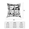 Cushion gojo satoru jujutsu kaisen colagem travesseiros de colagem anime mangá jjk cobre capa de almofada de decoração personalizada para casa 18 '