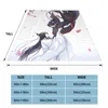 Cobertores Grandmaster do cultivo demoníaco The Untamed Fleece Throw Blanket Lan Zhan Wei Wuxian Yaoi para cama de quarto Throws246Y