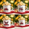 Mokken Merry Christmas Print Creative Email Coffee Tea Wine Drink Mug Dessert Cocoa Milk Cup Cake Handle DRICEWARE Kerstcadeaus