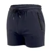 Shorts masculinos 2022 Men Threou Swim Turnks Quick Dry Beach com bolsos com zíper e forro de malha Surfing Bermudas Masculina