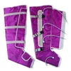 Botas de compressão pneumática de emagrecimento calças de massagem ar do dispositivo Linfdrainagem de sauna máquina de drenagem linfática do traje linfático