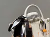 TZ lüks tasarımcı onthego el çantası kadın banliyö çantaları klasik baskı desen gündelik seyahat şerit totes moda çantası büyük kapasite çapraz gövde çantaları
