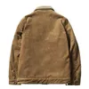 Men's Jackets Men Corduroy Winter Slim Warm Parka Casual Jaquetas New Fashion Man Thicker Outfit Winer Size 6XL L220830