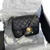 2022 Cc Tote Shoulder Bags Crossbody High Quality Women Luxury Designer Bags Medium flap Handbag Classic Purse quilted bag mini snapshot Alma Bb Black Utility