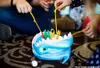 لعبة Happy Shark Game Toys Roll the Die and Fish for Consull Sea Creatures قبل لعبة Shark Bites