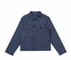 Erkek Ceketler Tasarımcı Erkek Ceket Denimleri En İyi Giysiler Bahar Sonbahar Tarzı Man Ceket Basılı Baskılı Çıkarlar Boyut S-XL 58kg