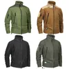 Mens Jackets Mege marque vêtements manteau hommes épaissir chaud militaire armée polaire veste Patchwork multi poches Polartec hommes veste et manteaux 220830