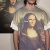 22SS New Mona Lisa Tee Vacation Man Man Women Oirt Autumn Summer Limited Short Live Still End Designer T-Shirt Tjamtx282