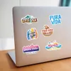 Упаковка из 50 шт. Мультфильм Costa Rica Sticker