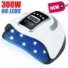 مصباح مجففات الأظافر LED UV لـ S 66led Drying Manicure مع آلة مقصورة مجفف استشعار الذكية 220829