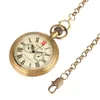 Taschenuhren, Kupfer, antikes London, 1856, 5 Zeiger, mechanische Uhr, Handaufzug, Skelettuhr, Herren, 30 cm Kette