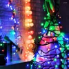 Cordas Luz de Corda de Natal Plug In 8 Modos Ao Ar Livre Pátio Jardim Guirlanda de Fadas Festa de Casamento Árvore Decoração Luzes LED