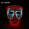 Costume Christmas Toy Movie Cosplay Mask Light Up LED Mask Halloween Party Masque Masquerade Horreur
