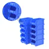 Storage Boxes Bins 10cs 10X9.5X5cm Stackable Creative Component Plastic Container Garage Rack Tool Organize 220830