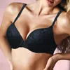 Bra's vrouwen sexy onderbladen gevlekte push -up borduursel kant 32 34 36 38 40 42 44 a b c d e ssiere dompel lingerie 220902