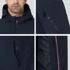 Hommes Down Parkas hommes veste courte en coton automne mode manteau de haute qualité avec capuche marque vêtements MWC21662D 220829