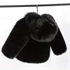 Giacca per bambini Cappotto di pelliccia Ragazze Bambini Cappotto di pelliccia sintetica Manica lunga Parka Vestiti Bambino Spessore Solido Capispalla caldo W89253H4719366