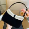 2022 Top-quality Armpit Bags Classic Leather Designer Handbags for Ladies Shoulder Bags Baguette lambswool Multi-Color Fashion wholesale