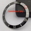 Titta på reparationssatser Green Blue Luminous Pip Lämplig för Bezel Insert Lume 12 Clock Scale Pearl Byt ut delar248H