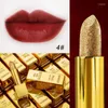 Lip Gloss Glitter Lipstick Moisturizing Makeup Velvet Matte Gold Waterproof Lipstains Sexy Shiny Red Cosmetics Pigment Nude Rouge