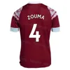 Maillot de football FC Club FORNALS 22-23 BENRAHMA ANTONIO JOHNSON LANZINI RICE SOUCEK ZOUMA CRESSWELL BOWEN COUFAL Kits de maillots de football Numéro de nom personnalisé XiHanMuLian