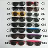 Brand Designer Sunglasses For Men Woman Fashion Square Sun Glasses Reflective Coating Eyewear 26 Color