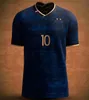 2022 2023 Benzema Mbappe 축구 유니폼 플레이어 버전 Griezmann Pogba 22 23 프랑스 월드컵 국가 대표팀 프랑 시아 지루 팬 칸테 풋볼 셔츠