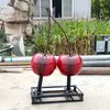 Arts and Crafts stainless steel cherry sculpture can be customized