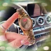 Top marque de qualité supérieure montre 34 mm bracelet en acier inoxydable complet horloge chronomètre quartz mouvement importé classique femmes mission piste montres-bracelets étanches