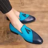 PU Nähte Polyester Faser Loafer Männer Schuhe Klassische Quaste Einfache Alle-spiel Täglichen Trendy Schuhe AD097