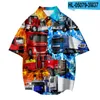 Camisas casuais masculinas roupas hippie Camisa Manly Hawaiian Shirt Beach 2022