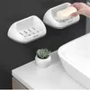 Soap Dishes Drainge Holder Box Stand For Dish Bathroom Storage Case Creative Tray Home Accessories Sets