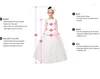 Robes en dentelle pour filles, motif floral, robe De bal, robe De première Communion, pour fête De mariage, 2022