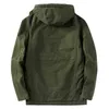 Giacche da uomo uomini con cappuccio in pile militare in lana invernale fodera calda parka abbigliamento maschile di buona qualità maschio 5xl l220830