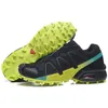 Trainers Solomon Running Shoes Women speed cross 4 Outdoor mens SpeedCross Men Outdoor Sports Sneakers