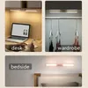 Lampes de table Lampe de bureau Rotation Double Tête Magnétique USB Bureau Étude Lumière Rechargeable Chambre