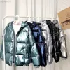 メンズジャケット濃い暖かい冬のパーカーフード付きカジュアルハラジュク特大の衣装固体風の装飾パッド入りL220830