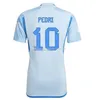 22 23 24 PEDRI soccer jerseys 2023 SERGIO RAMOS FERRAN TORRES MORATA GAVI football shirt ANSU FATI KOKE AZPILICUETA 2022-23 men kids kits Home Away Shirts jersey